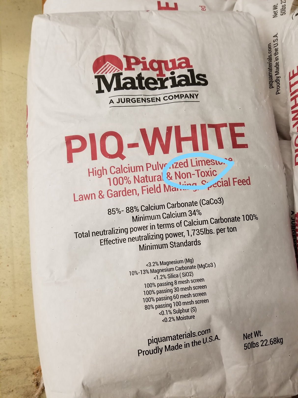 Field Marking Chalk - Per Bag