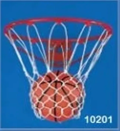 Anti-Whip Braided Nylon Basketball Net (2 Nets/Pack)
