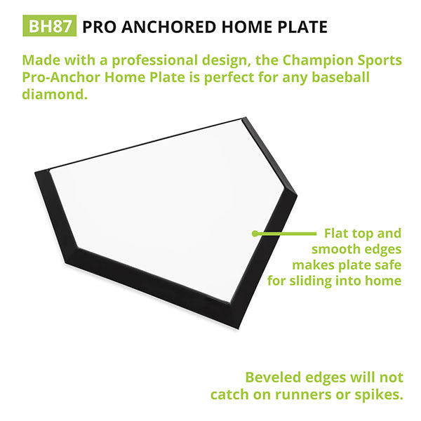 PRO ANCHORED HOME PLATE