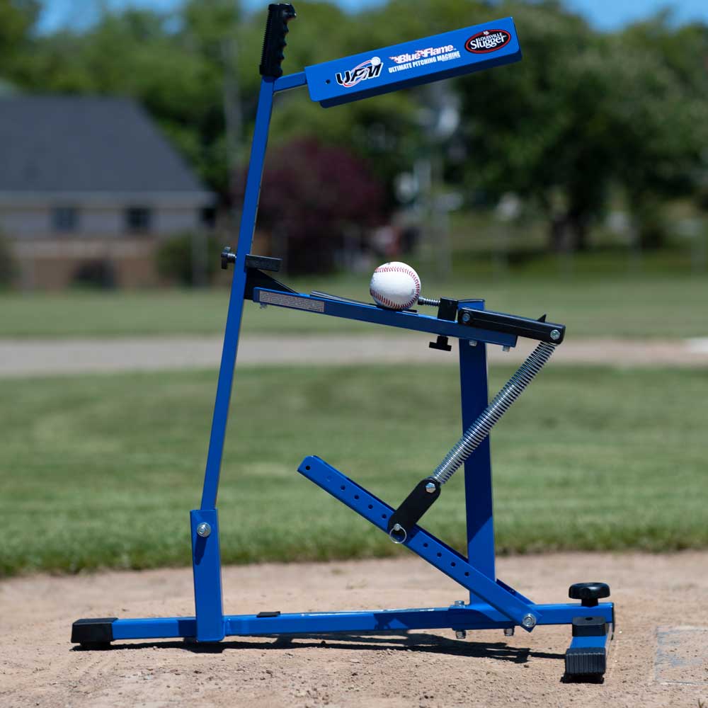 Louisville Slugger Blue Flame Pitching Machine UPM 45