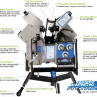 Junior Hack Attack Baseball Pitching Machine